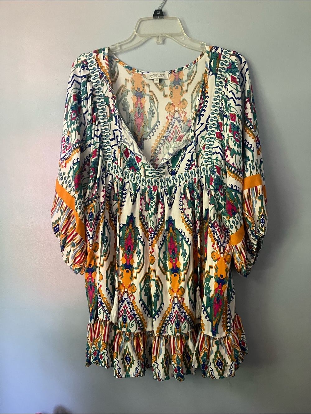Rachel Zoe Multicolor Printed Boho Tunic
